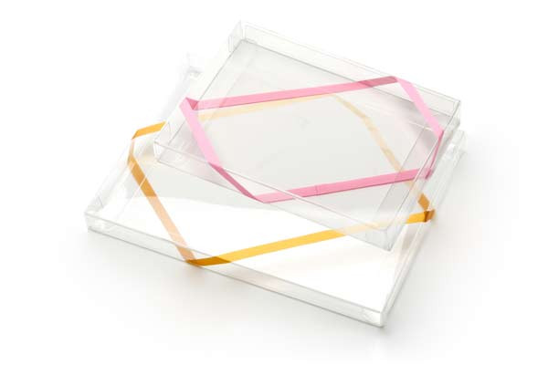 Dekorative Schleifen dehnbares Vinyl Gold 25,5cm (50 Stück) [10CVLGD]