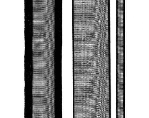 Band Mono Schwarz 1,5cm x 23 meter (1 Rolle) [RIBBLK]