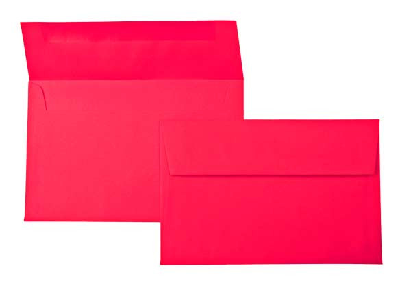 Umschläge Weihnachten Rot 19,1x13,3cm Astrobright (50 Stück) [E5009]