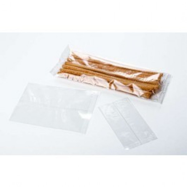 Plastikbeutel 7,7x22,9cm 30 Mikron Verschweißbar durch Hitze (100 Stück) [SFB39]