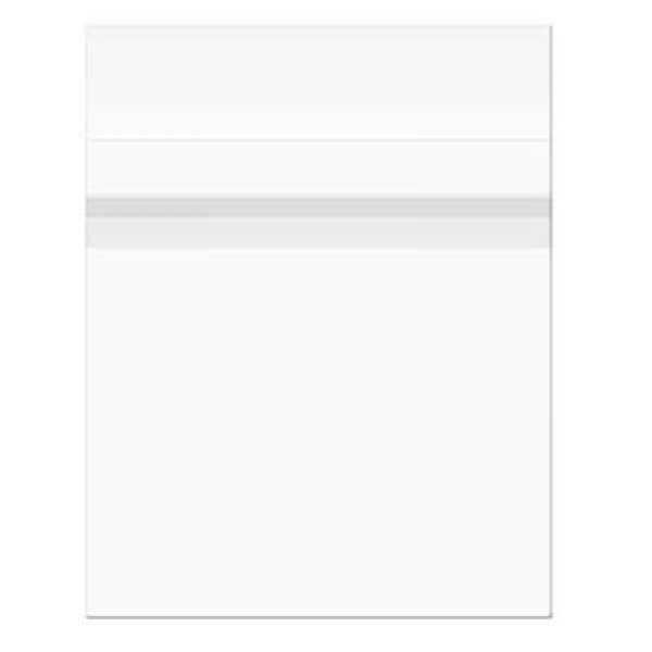 Klappenbeutel 31,6x31cm Hochtransparent (100 Stück) [B12XPC]