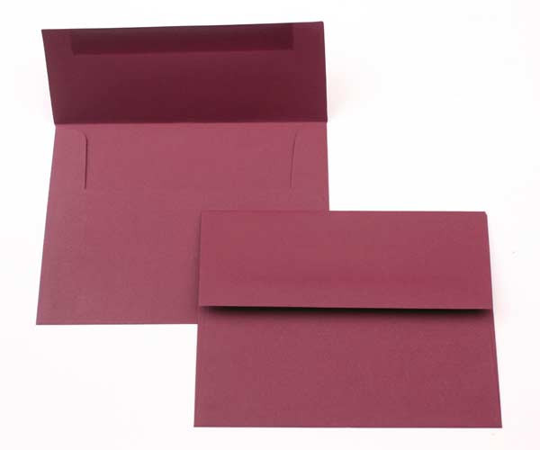 Umschläge Burgund 18,4x13,3cm (50 Stück) [EC013]