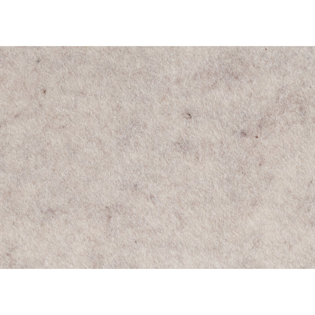 Bastelfilz, A4 21x30 cm, Stärke: 1,5-2 mm, Creme, meliert, 10Bl. [HOB-45524]
