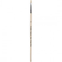 Nature Line Pinsel, Nr. 0 , B 4 mm, kurzer Griff, 12Stck. [HOB-10600]