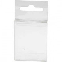 PET Verpackungsbox , Größe 42x54x8 mm, 100Stck. [HOB-11001]
