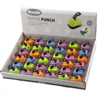 Paper Punches, size 9 mm, 36 pcs [HOB-11444]