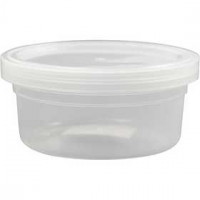 Plastikdosen mit Deckel, H 38 mm, D: 84 mm, 20Stck., 125 ml [HOB-13173]