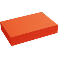 Farbiges Papier, A4 210x297 mm,  80 g, Intensiv orange, 500Bl. [HOB-20416]