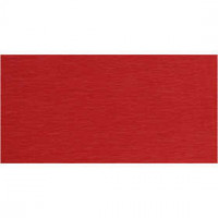 Krepppapier,  50x250 cm, Rot, 10Lagen [HOB-20883]