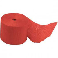Krepppapier-Streifen, B 5 cm, L 20 m, Rot, 20Rollen [HOB-20893]