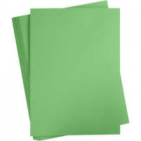 Karton, farbig, A2 420x600 mm,  180 g, Grasgrün, 100Bl. [HOB-21323]