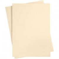 Karton, farbig, A2 420x600 mm,  180 g, Beige, 10Bl. [HOB-21528]