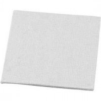 Malpappe, Größe 10x10 cm, Stärke: 3 mm, Weiß, 1Stck, 280 g [HOB-225000]