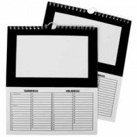Kalender, Lochgröße 15,2x9 cm,  100 g, Finnisch, 5Sets [HOB-23247]