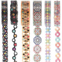 Washi Tape - Spitze, B 10-15 mm, 6x5m [HOB-25268]