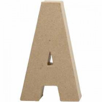 Buchstabe, groß, A, H 20,5 cm, B 11,8 cm, 1Stck, Stärke: 2,5 cm [HOB-26600]