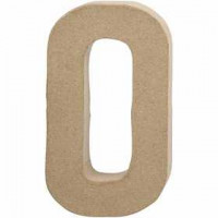 Buchstabe, O, H 20,4 cm, B 11,5 cm, 1Stck, Stärke: 2,5 cm [HOB-26614]