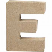 Buchstabe, klein, E, H 10 cm, Stärke: 1,7 cm, 1Stck, B 7,5 cm [HOB-26643]
