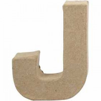 Buchstabe, klein, J, H 10 cm, Stärke: 1,7 cm, 1Stck, B 8 cm [HOB-26648]