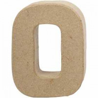 Buchstabe, klein, O, H 10 cm, Stärke: 1,7 cm, 1Stck, B 7,8 cm [HOB-26653]