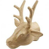 Trophäe, Hirsch, H 30 cm, 1Stck [HOB-26680]