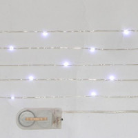 Kupfer LED-licht 20 LED klar Weiß auf 2xCR2032 (1 St.) [IFS-30141]