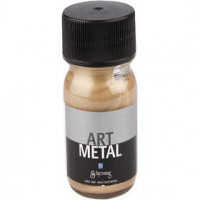 Art Metal Farbe, Dunkelgold, 30ml [HOB-30692]