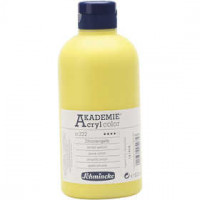 Schmincke AKADEMIE® Acrylfarbe, Zitronengelb (222), Halb-transparent, Gut lichtech, 500ml [HOB-31853]