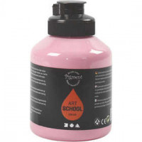 Pigment Art School-Farbe, Staubrosé, Opak, Gut lichtech, 500ml [HOB-35416]