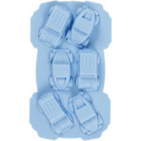 Silicone Mould, hole size 30x45 mm, 12.5 ml, 1 pc, light blue [HOB-37132]