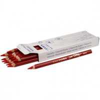 Super Ferby 1 Buntstifte, Mine: 6,25 mm, L 18 cm, Rot, 12Stck. [HOB-38355]