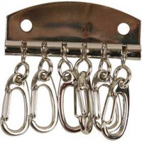 Schlüsselanhängerbeschlag, L 4,5 cm, 1Stck [HOB-413841]