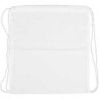 Drawstring bag, size 37x41 cm, 130 g/m2, 1 pc, white [HOB-498800]