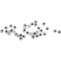 Wackelaugen, D: 4 mm, nicht klebend, 100Stck. [HOB-501042]