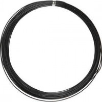 Aluminiumdraht, Stärke: 1 mm, Schwarz, rund, 16m [HOB-518311]
