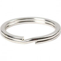 Spaltring, D: 28 mm, Versilbert, 4Stck. [HOB-526040]