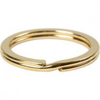 Spaltring, D: 28 mm, Vergoldet, 50Stck. [HOB-52606]