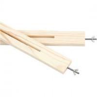 Leisten-Set für multifunktionalen Holzrahmen, L 50 cm, 2Stck. [HOB-57591]