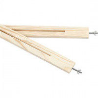 Leisten-Set für multifunktionalen Holzrahmen, L 120 cm, 2Stck. [HOB-57593]