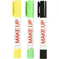 Playcolor Make up, Hellgrün, Gelb, Schwarz, Schlange, 3x5g [HOB-76307]