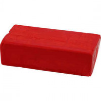 Soft Clay Knetmasse, Größe 13x6x4 cm, Rot, 500g [HOB-78682]