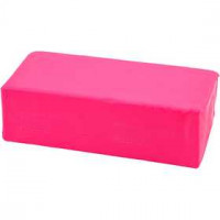 Soft Clay Knetmasse, Größe 13x6x4 cm, Neonpink, 500g [HOB-78687]