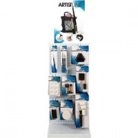 Artist Line Malwerkzeuge, H 850 mm, B 400 mm, inkl. Display, 78Teile, Tiefe 300 mm [HOB-974493]