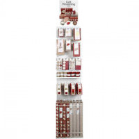 Geschenkverpackung, H 1700 mm, B 400 mm, inkl. Display, 2x164Teile, Tiefe 300 mm [HOB-976353]