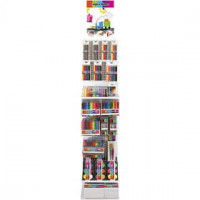 Colortime Malwerkzeug, H 1700 mm, B 400 mm, Inkl. Display, 202Teile, Tiefe 300 mm [HOB-976503]