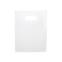 Polytragetaschen Frost 30,5x38,1cm PE 60 Mikron (100 Stück) [H1215FT1]