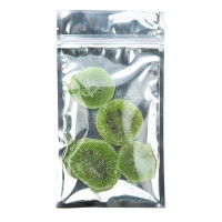 Druckverschlussbeutel Transparent/Silber 10,2x16,5cm (100 Stück) [HZB5S]