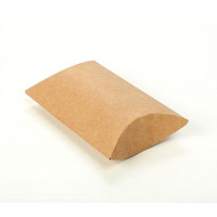 Kissenschachteln Kraft 5,1x1,9x7,6cm (25 Stück) [KPB75]