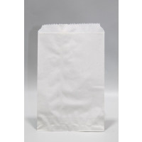 Papierbeutel Weiß 35grs 9x12cm Zellulose (100 Stück) [PAVL912]