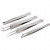 Pinzetten-Set, L 9-12 cm, 4sort. [HOB-13066]